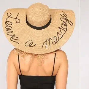 Accessories | Leave A Message Sequin Writing Beach Vacation  display picture 1